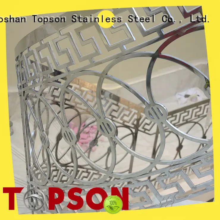 Topson steel stainless steel outdoor handrails Suppliers for tower 1