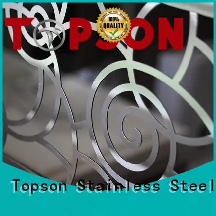 Topson Wholesale stainless steel handrail cost for business for tower 1