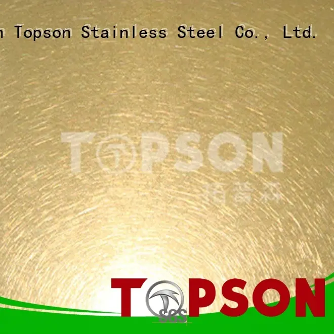 Topson sheetdecorative mirror finish stainless steel for business for furniture 1