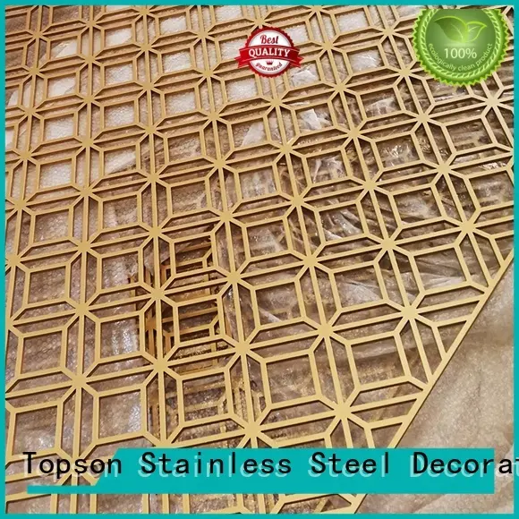 Topson mashrabiya decorative metal mesh screen manufacturers for protection 1