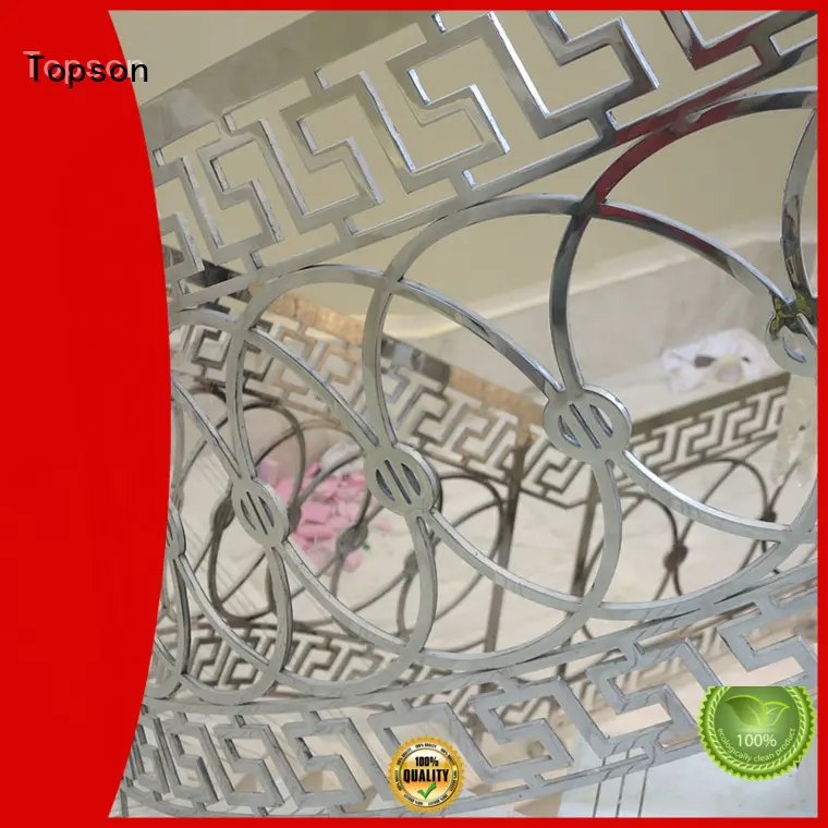 Topson stair stainless steel stair railing suppliers company for office 1
