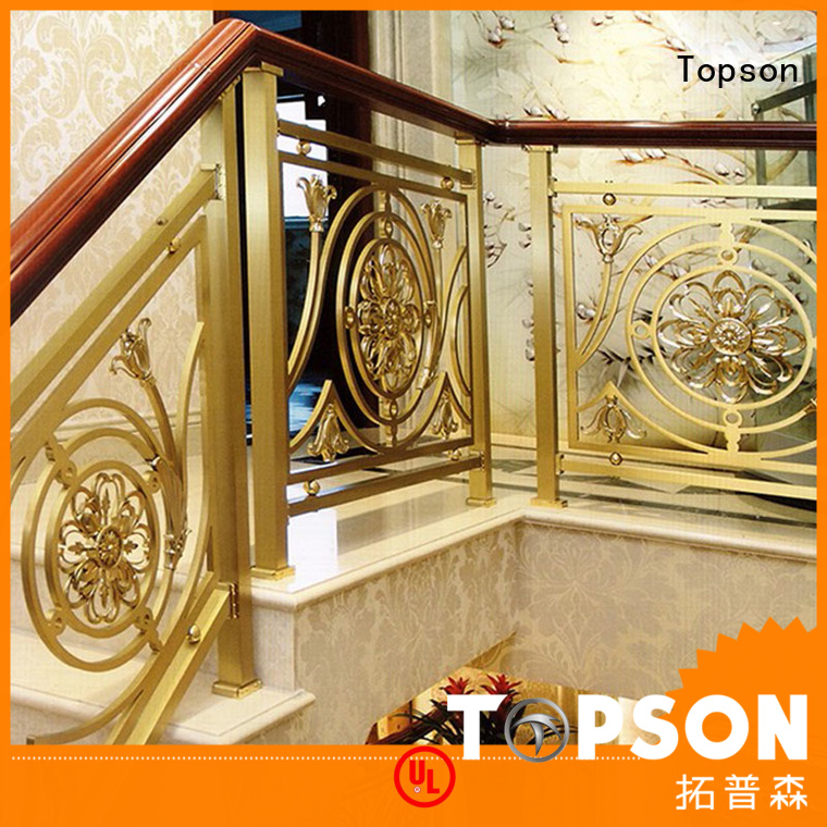Top stainless steel stair handrail curved Supply for apartment 1