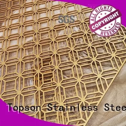 Topson durable outdoor metal privacy screens in china for exterior decoration 1