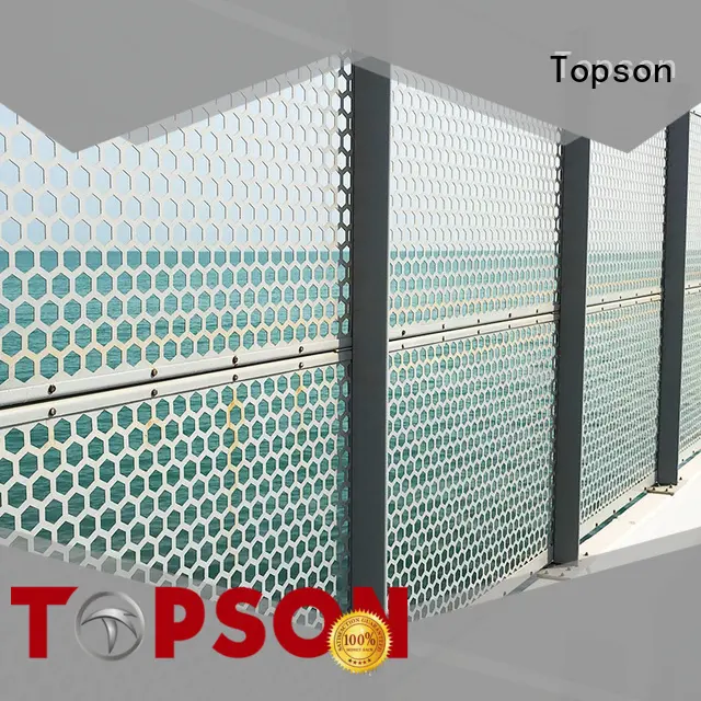 Topson great practicality outdoor metal screen panels for business for protection 1