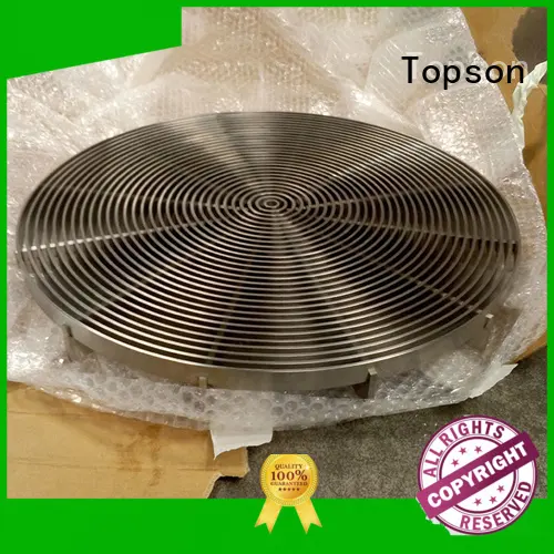 Topson perforated stainless steel mesh grating Suppliers for building 1