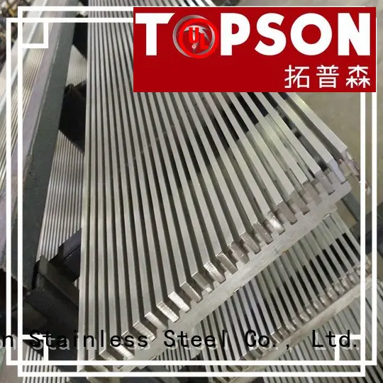 Topson metal stainless steel grating Supply for mall 1