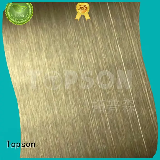 Top stainless steel sheet metal brushed company for interior wall decoration 1