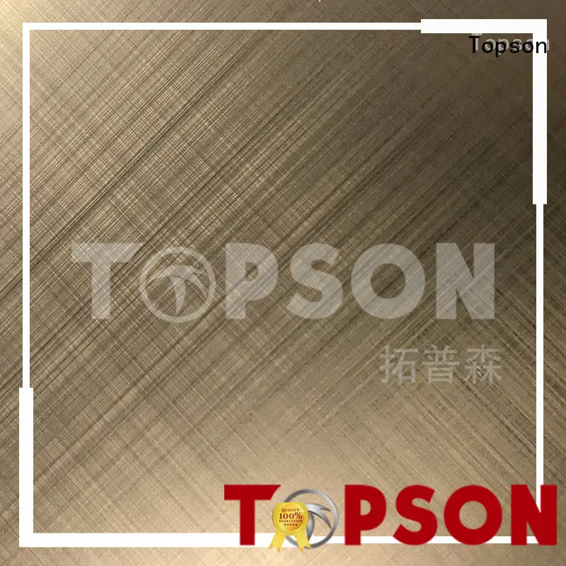 Topson New stainless steel sheet suppliers for vanity cabinet decoration 1