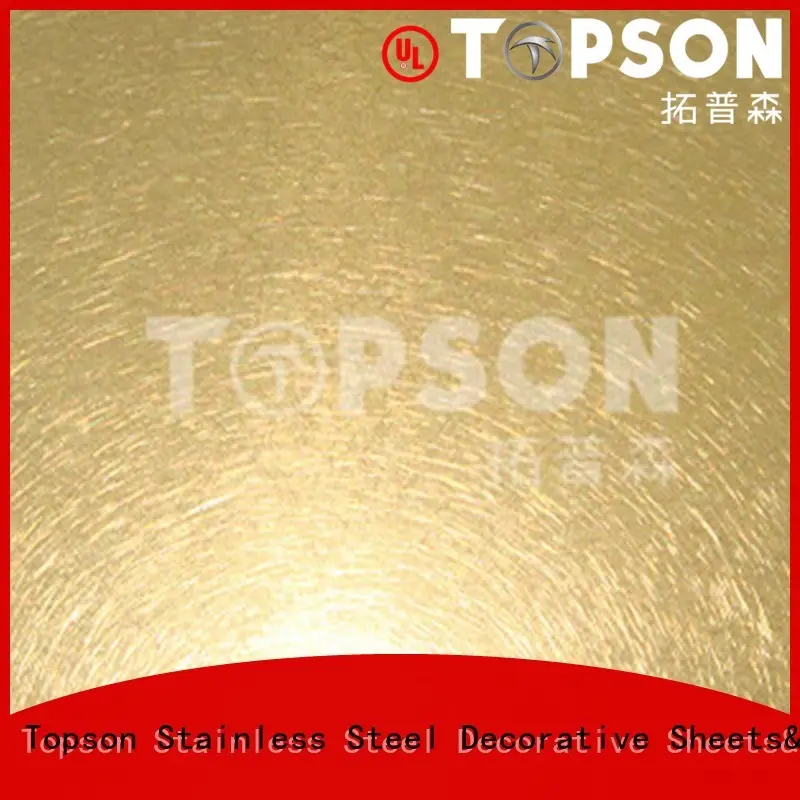 Topson luxurious stainless steel panels China for kitchen 1