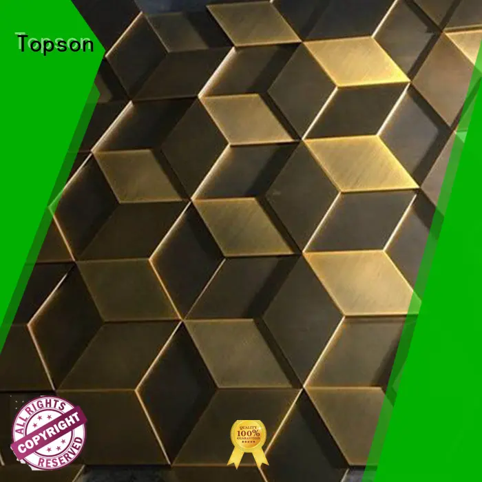 Topson high quality architectural metal fabrication factory for elevator 1