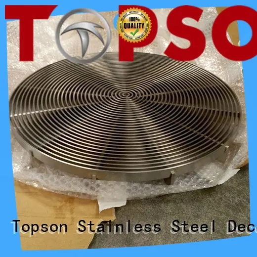 Topson grating stainless steel floor grating for business for mall 1