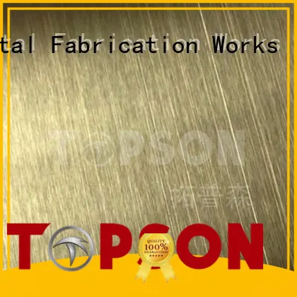 Topson stainless steel decorative plate Suppliers for floor 1
