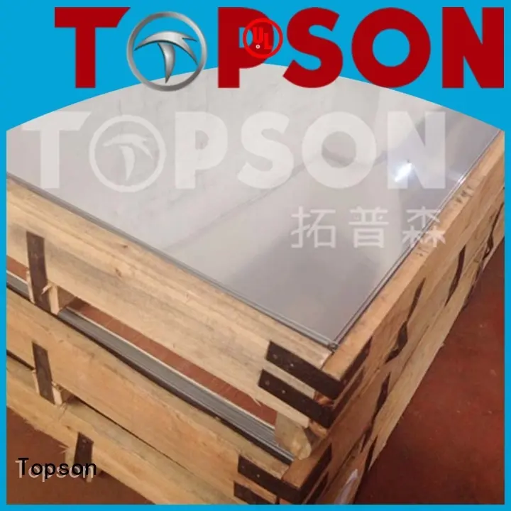 Topson gorgeous stainless steel sheets for sale Suppliers for handrail 1