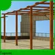 Topson high-density aluminum pergola designs company for hotel 1