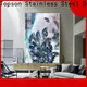Top glass partition for living room railing for business for hotel 1