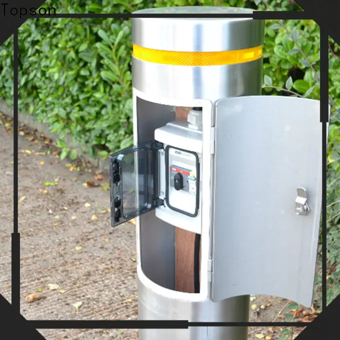 Wholesale steel pipe safety bollard bollards for business for tower 1