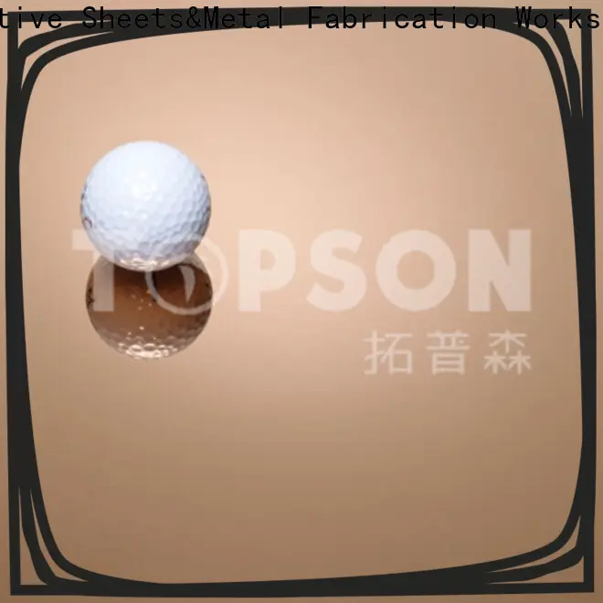 Topson vibration stainless sheet metal for sale Supply for kitchen 1