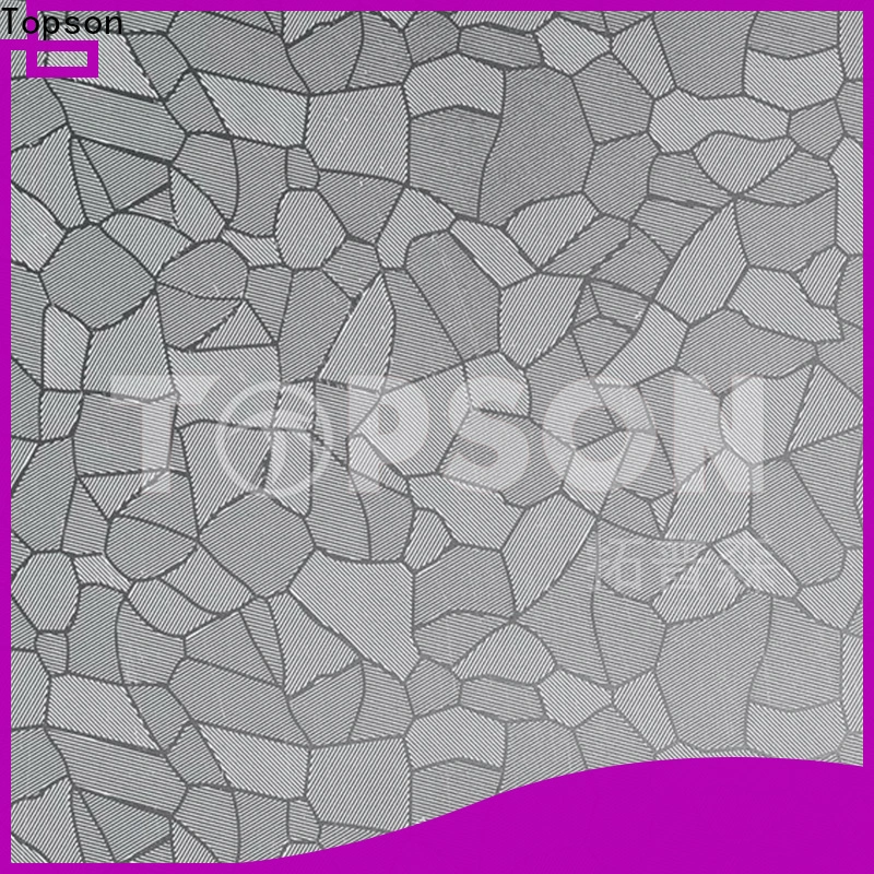 Topson blasted sheets of sheet metal China for elevator for escalator decoration 1