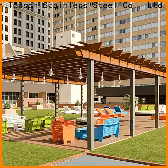 durable aluminium pergola systems aluminium Suppliers for park 1