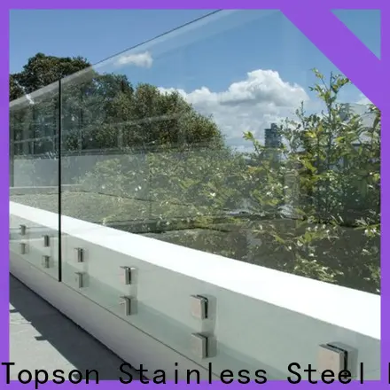 Topson stable exterior glass guardrail from wholesale for toilet 1