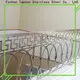 Topson curved glass and steel staircase railing company for building 1