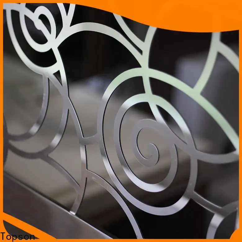 Topson bridge stainless steel wire railing designs factory for mall 1