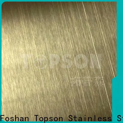 Topson widely used stainless sheet metal Supply for handrail 1
