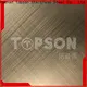 Topson gorgeous brushed stainless steel sheet factory for floor 1