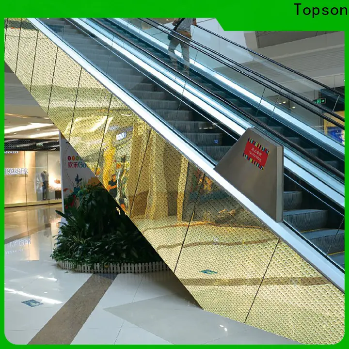 Topson column used cladding sheets Supply for shopping mall 1