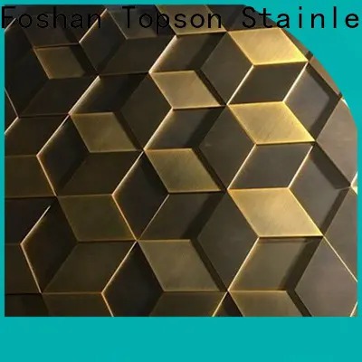 Latest metal cladding manufacturers stainless factory price for shopping mall 1