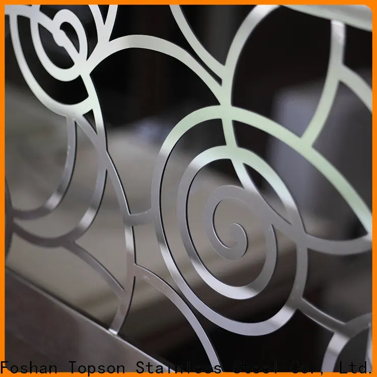 Topson curved stainless steel wall rail for business for room 1