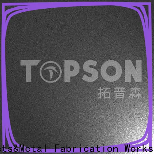 Topson black stainless steel sheet metal manufacturers for elevator for escalator decoration 1