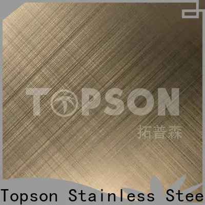 Topson Best embossed stainless sheet China for floor 1