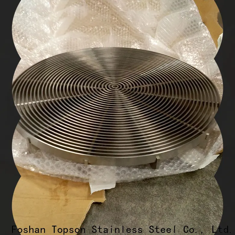 Topson cutting stainless steel grating manufacturers factory for building 1