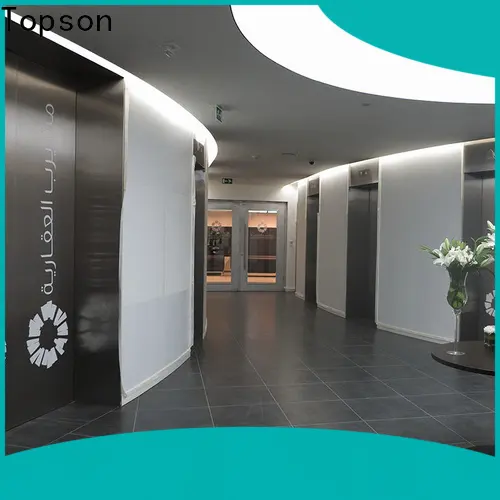 Topson good looking solid steel front door manufacturers for kitchen decoration 1