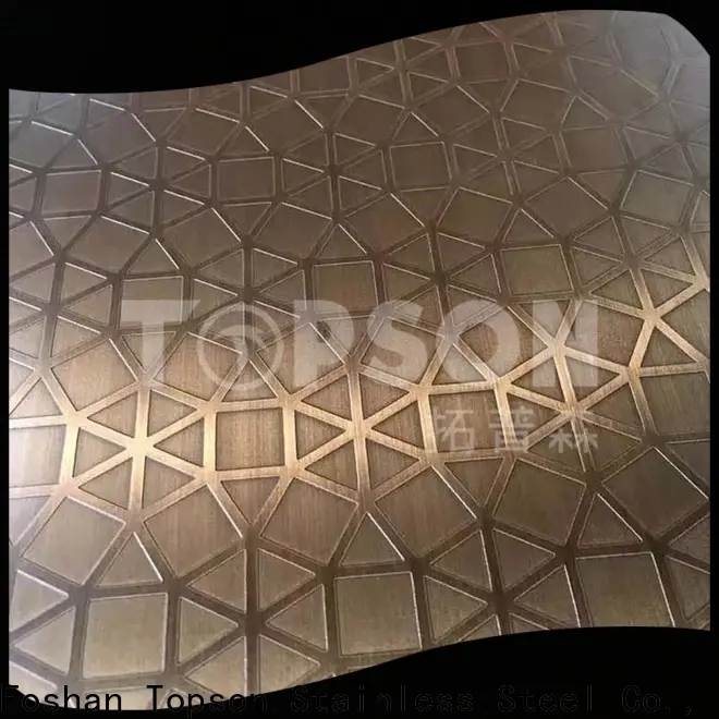 durable brushed stainless steel sheet color factory for elevator for escalator decoration 1
