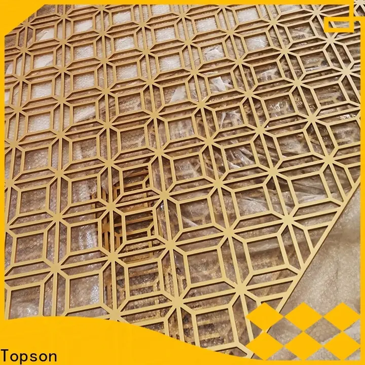 Topson steel perforated mesh screen Suppliers for curtail wall 1