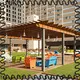 Topson Best white aluminum attached pergola company for park 1