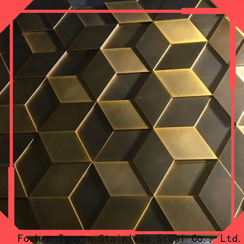 Topson high quality stainless steel pillar cladding Supply for wall 1