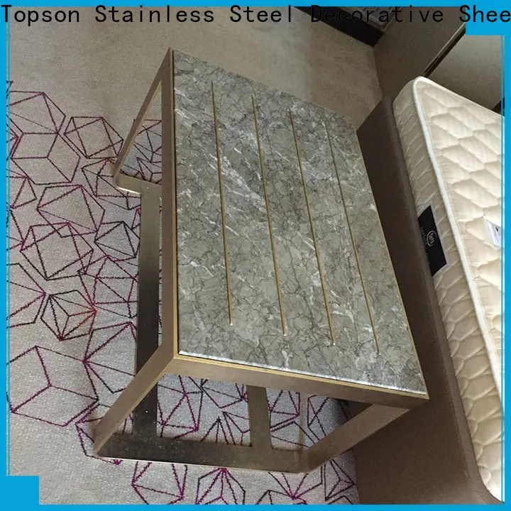 Topson furniture all metal patio chairs oem for outdoor wall cladding 1