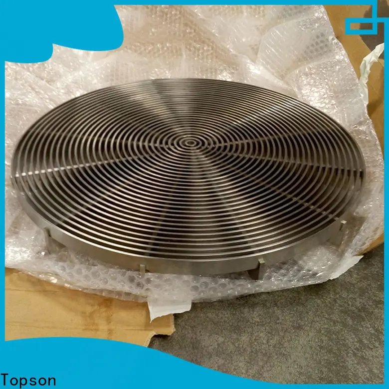 Topson gratingstainless stainless steel channel drain grates company for hotel 1