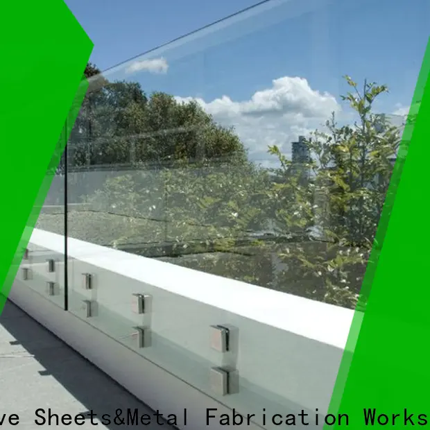 widely used outdoor glass railing railing company for restaurant 1