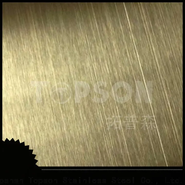 Topson antique decorative stainless steel sheet metal factory for interior wall decoration 1