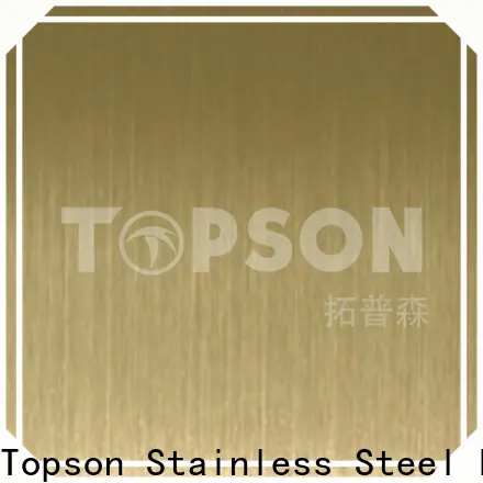 Topson High-quality vibration finish stainless steel China for kitchen 1