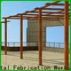 Topson frame construction pergola aluminium China for park 1