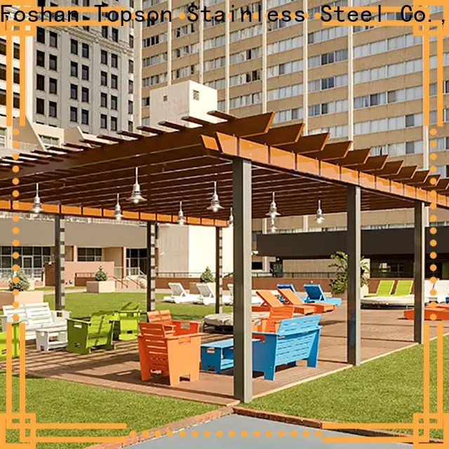 Topson Wholesale metal works factory for resort 1