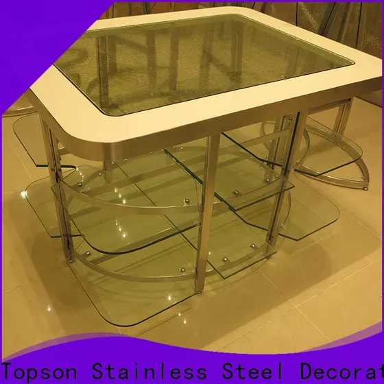 Topson cabinets metal and glass garden furniture for business for outdoor 1