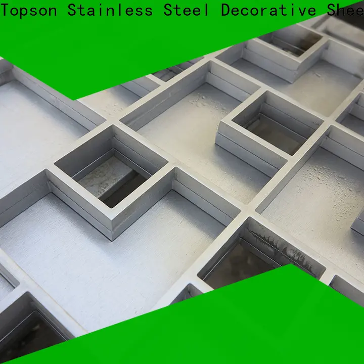Top exterior floor grates steel for bridge corridor for area building 1