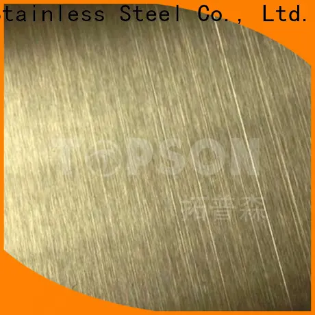 Topson sheet stainless steel sheet metal finishes Suppliers for elevator for escalator decoration 1