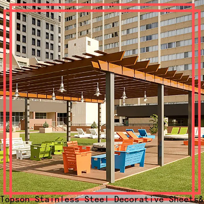 Topson high-density sheet metal works inc manufacturers for hotel 1